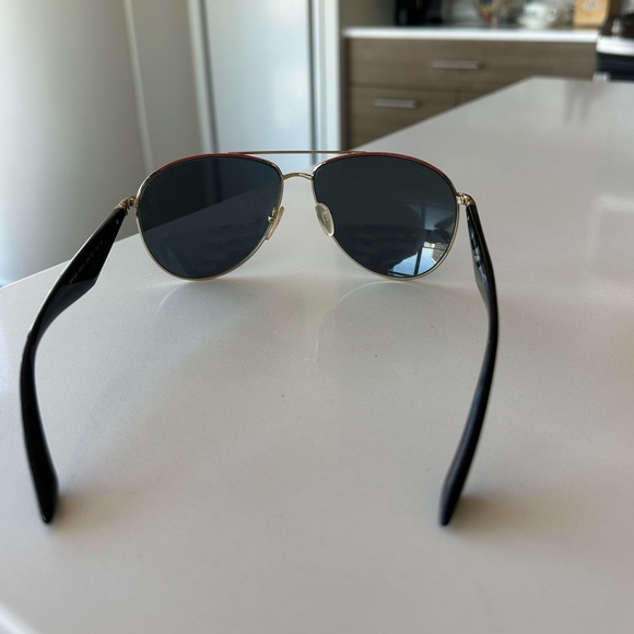 GREAT CONDITION PRADA AVIATOR SUNGLASSES - Picture 3 of 5